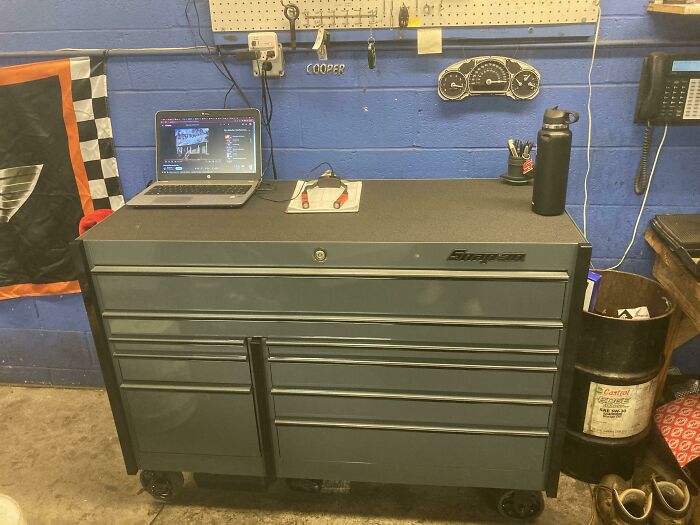 Acaba de llegar: Mi nueva caja de herramientas después de 5 años de mirar escaparates. Sienta bien cuando lo haces tú solo. ¡Salud!