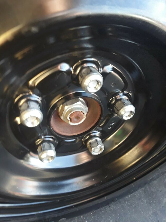 C/S "My Son Said The Police Man Helped Him Put On The Spare" They Were Barely More Than Finger Tight