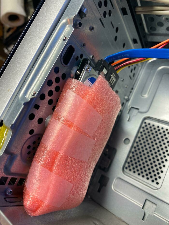 Un cliente me dijo que estaba "cansado de oír las vibraciones"