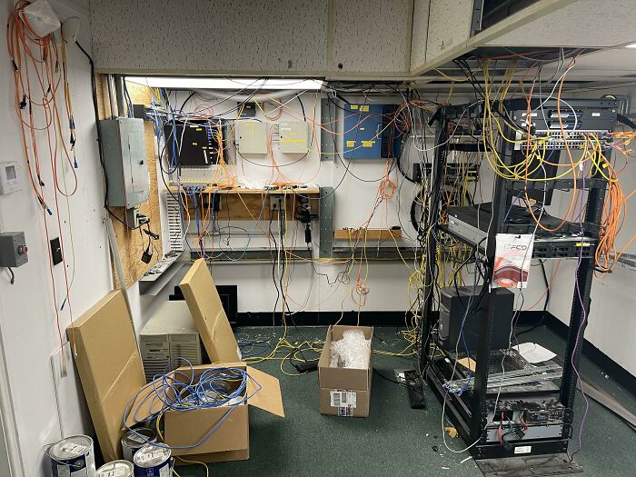 No puedo creer que trabaje aquí