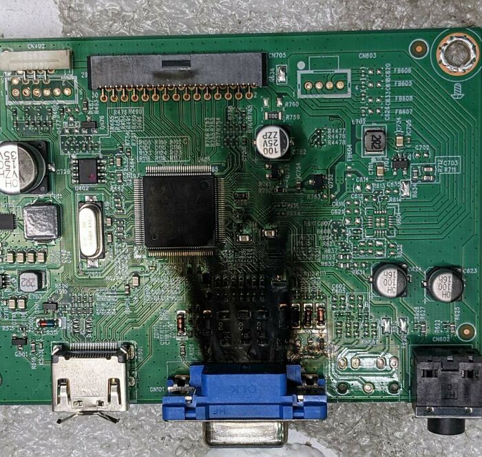 "I Don't Know Why, But The Vga Port Not Working "