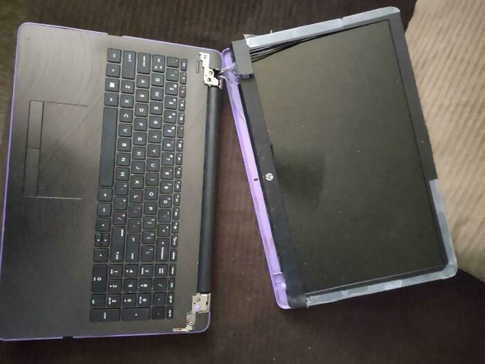 My Mother's College Laptop, Which Still Works And She Completed Her Semester On It. She Refuses To Get Rid Of It Or Try To Fix It