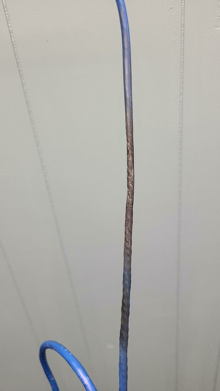 Customer Complained About Poor Internet Connection. Patch Cable Sitting On The Electric Baseboard Heater Just Miiiiggggghhhhtt Have Been The Issue