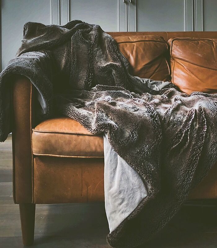 Comfy Fleece Blankets Or As My Husband And I Refer To Them As "Comfy Breads"