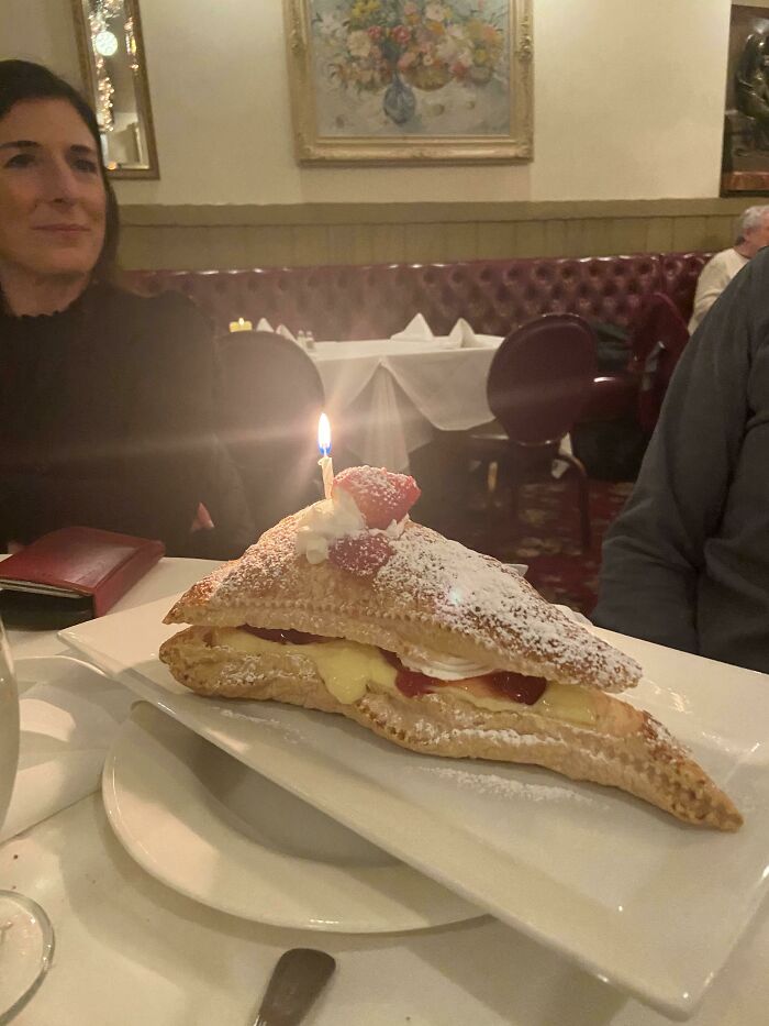 This Giant Sfogliata At My Favorite Italian Restaurant. Absolute Unit