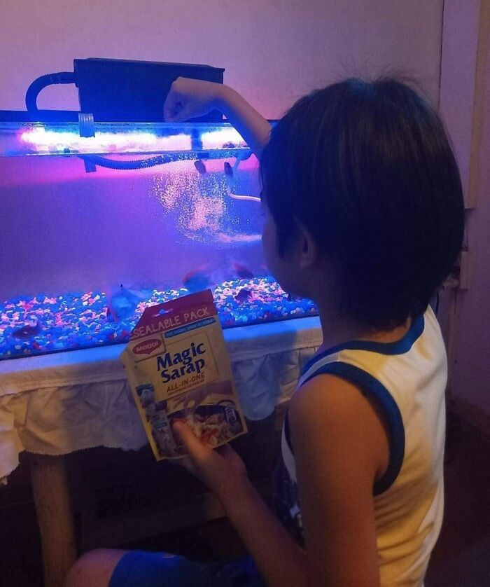 When You Add Seasoning Too Early In The Cooking Process (Magic Sarap = MSG)