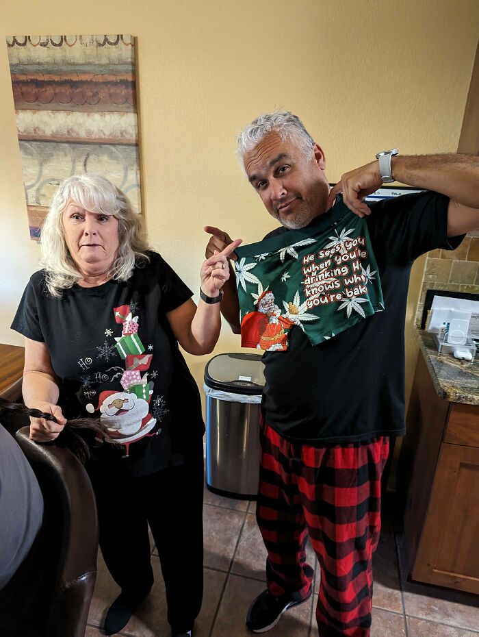 Grandma Got All The Boys Christmas Boxers And Didn't Realize The Ones For My Dad Were Grass-Themed