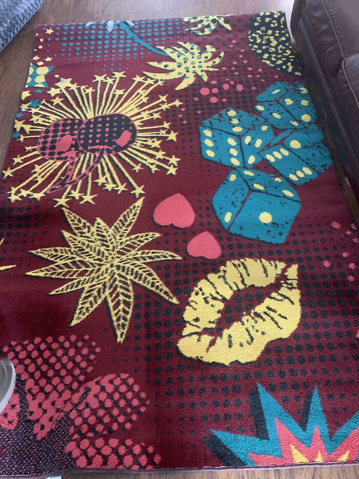 Sent My Mom To A Carpet Remnants Store To Grab Me An Area Rug. Then We Unrolled It