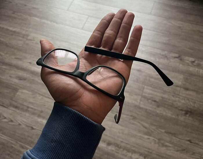 My Glasses Finally Came In This Morning. Paid $375 And Decided To Save $80 And Not Get Insurance And My Daughter Got Ahold Of Them 2 Hours After Arriving