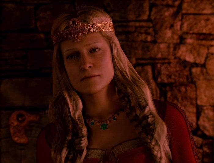 Wealthow looking in movie Beowulf