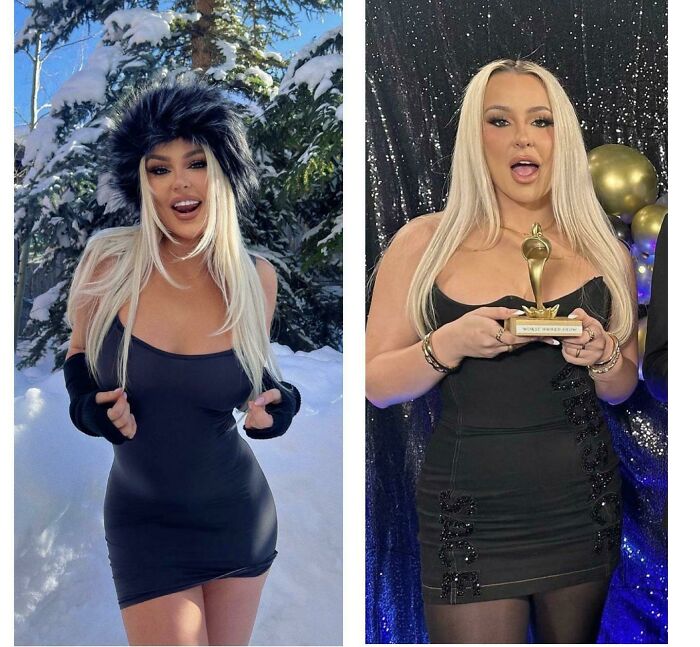 I Know She’s Open About Photoshopping, But That Still Doesn’t Make The Difference Between What She Posts vs. What Other People Post Of Her Any Less Jarring…