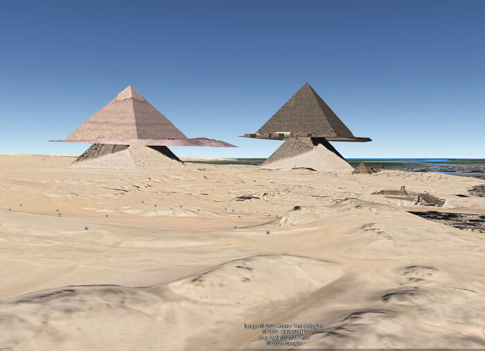 Google Earth Finally Revealing The Truth About The Pyramids!