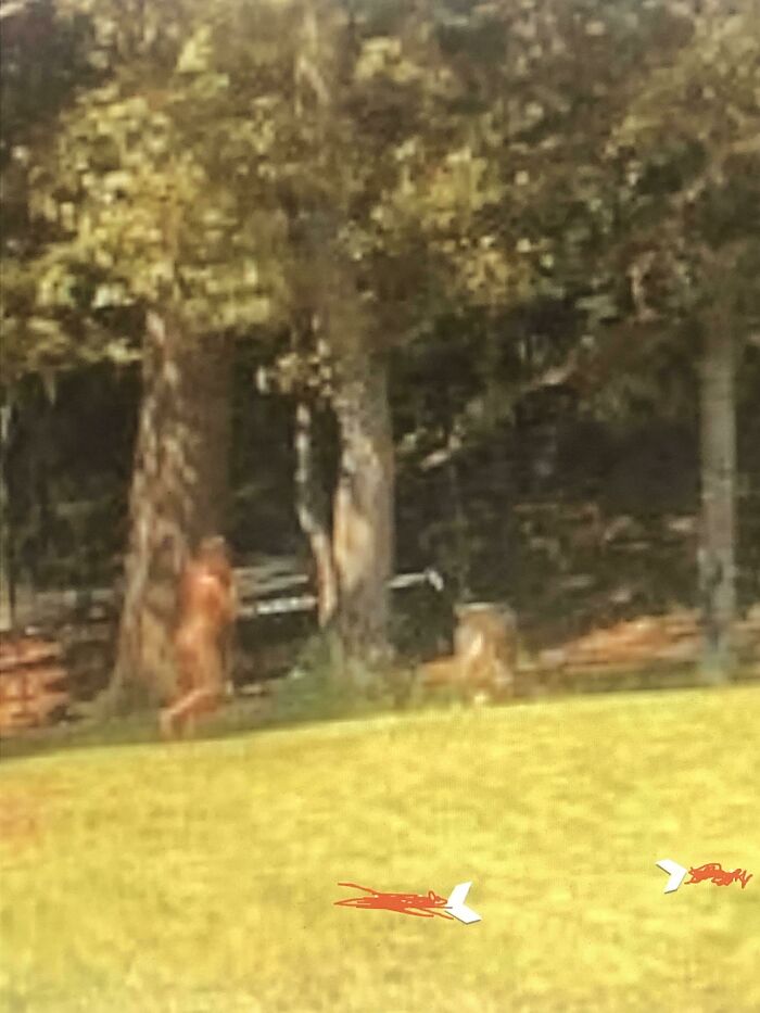 Looking At A House On Street View I’m Interested In Buying And Found A Mysterious Naked Big Foot On Street View