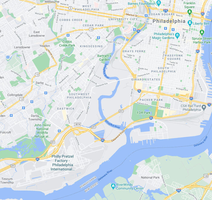 Philadelphia Airport Is Now Known As Philly Pretzel Factory. Someone Goofed While Adding A Restaurant In The Airport