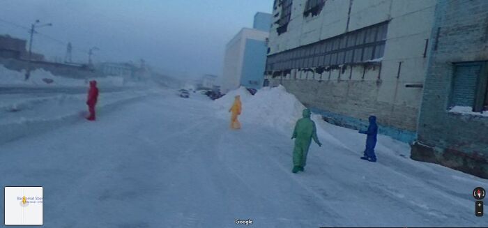 Squid Game Type Beat In Norilsk, Russia