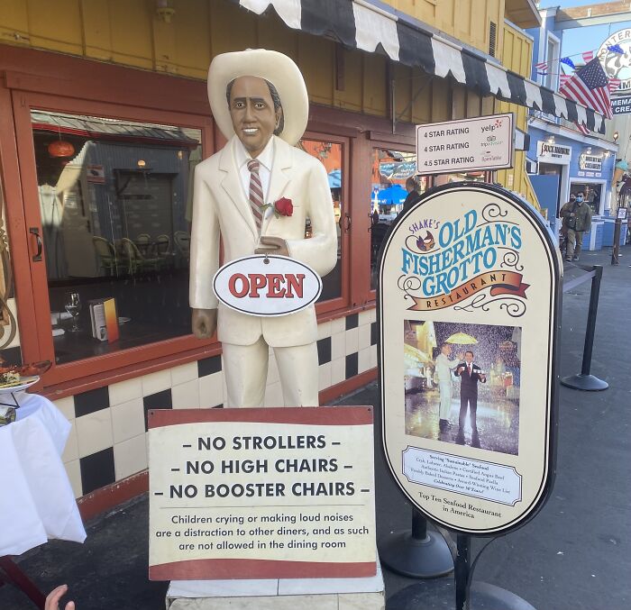 This Restaurant In Monterrey, Ca Doesn’t Allow Children