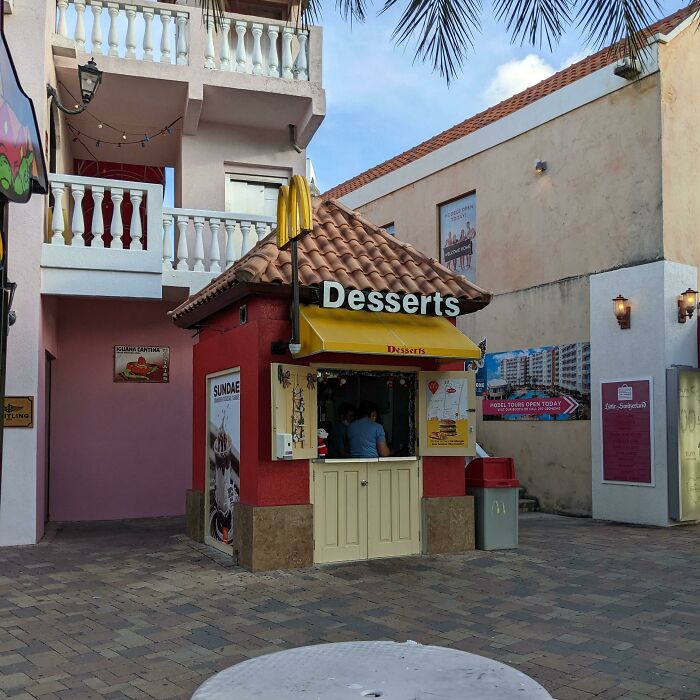 There's A Desserts-Only Mini Mcdonalds Outside My Hotel
