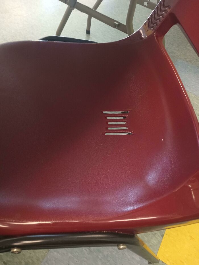 These Chairs Have Fart Vents