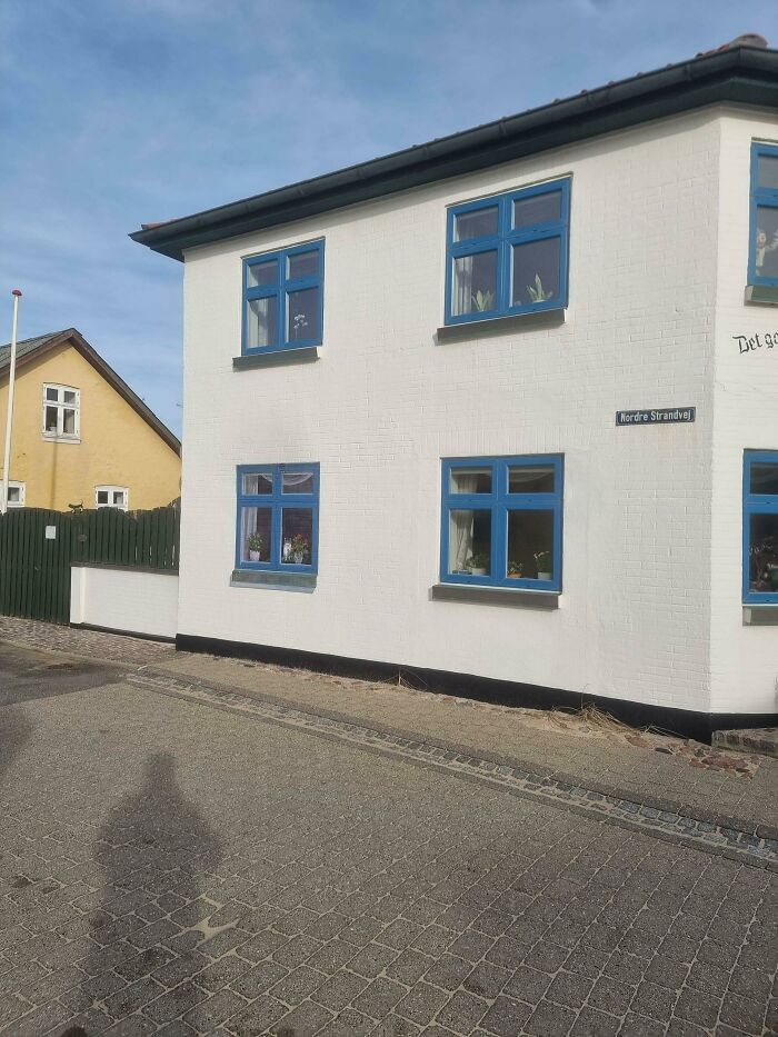 This Bottom Left Window Is Actually A Painting