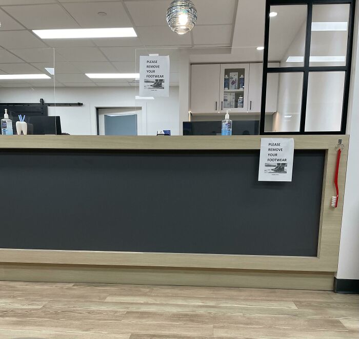 My Dentist Office Is Shoes Free