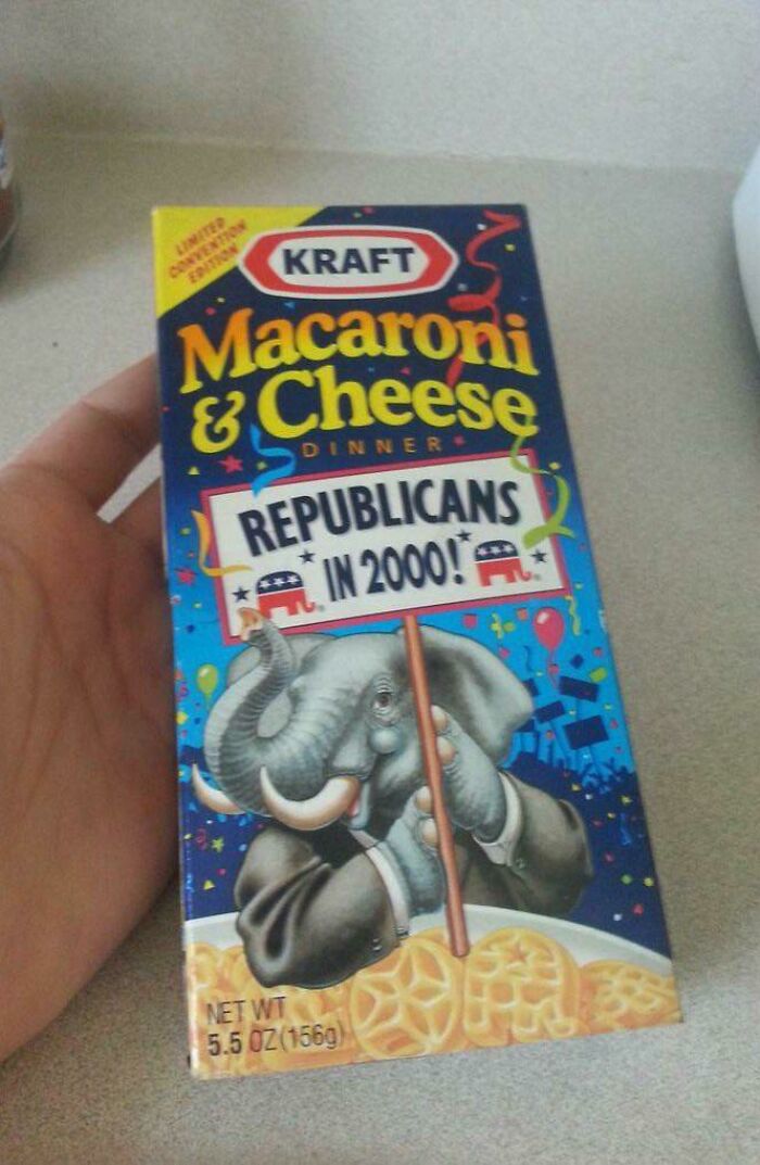 My Parents Have Republican Mac And Cheese In Their Closet