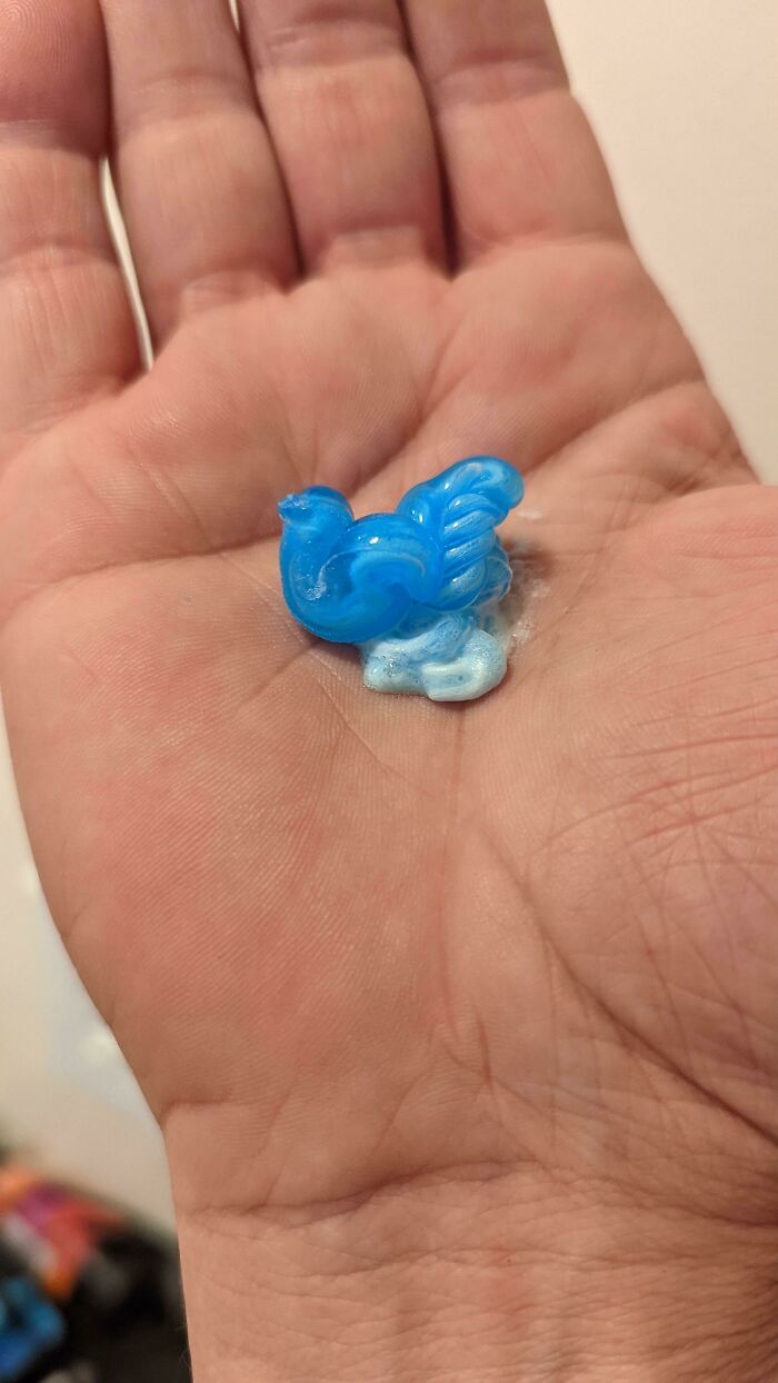 Took A Small Squirt Of My Shaving Gel, And Got A Little Chicken!