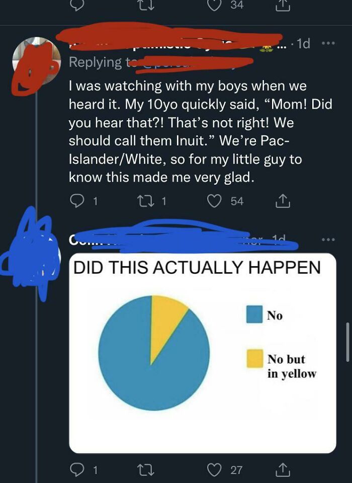 Under A Post About Stranger Things Using The Word “Eskimo”