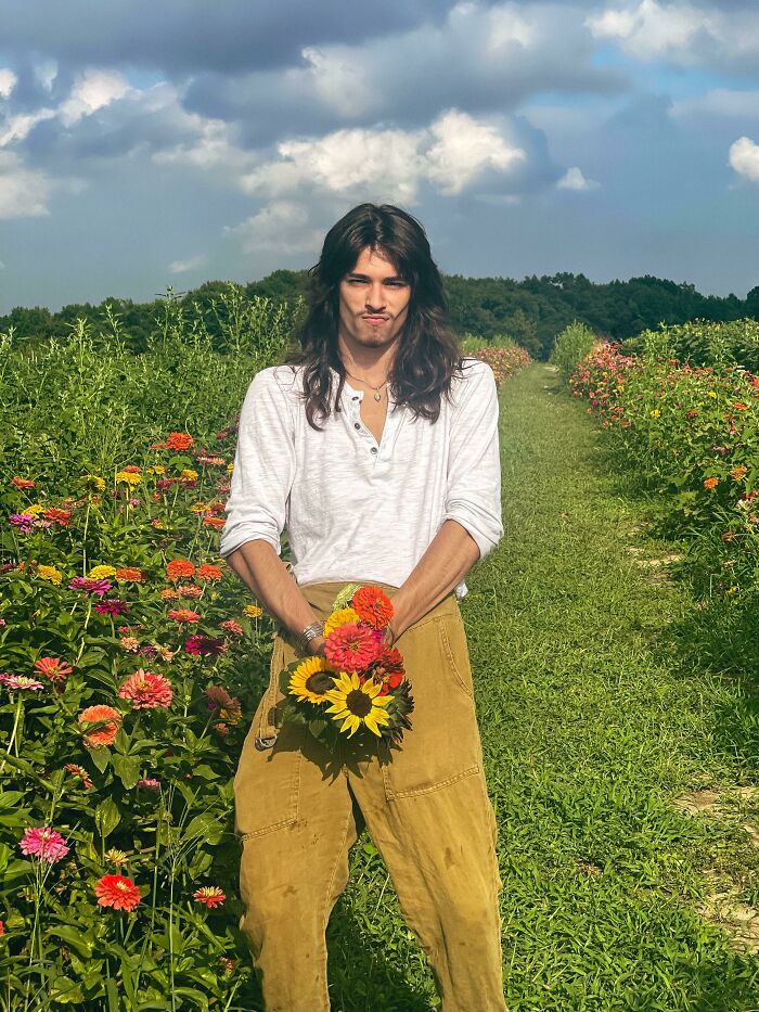 Was A Beautiful Day Yesterday For Some Flowing Hair!