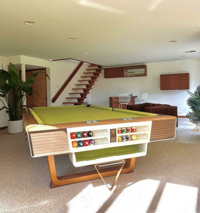Any Info On This Beautiful Pool Table?