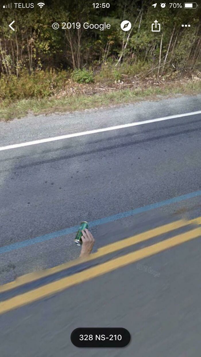 Open Beer Tossing Google Car Driver