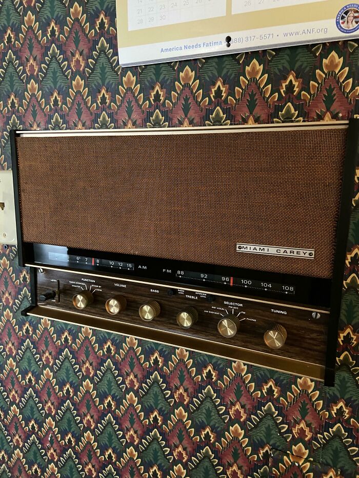 My Grandpa Has Lived In The Same House Since It Was Built In The Mid 60’s. While He’s Done Some Updating, He’s Never Gotten Rid Of The Original Intercom System