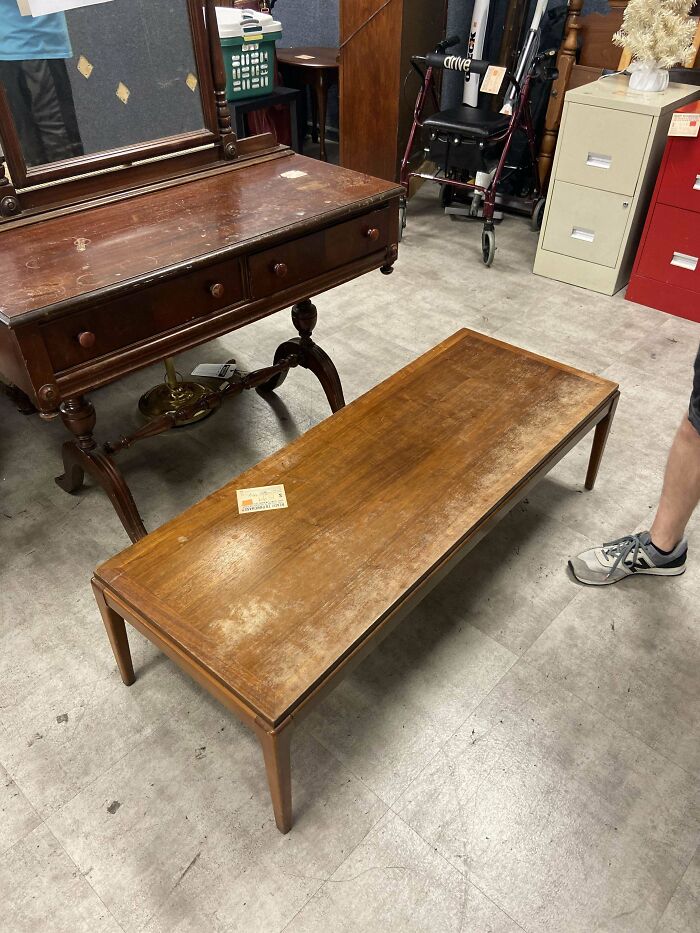 Found A Lane Coffee Table At Goodwill For 15.99 And Brought It Back To Life