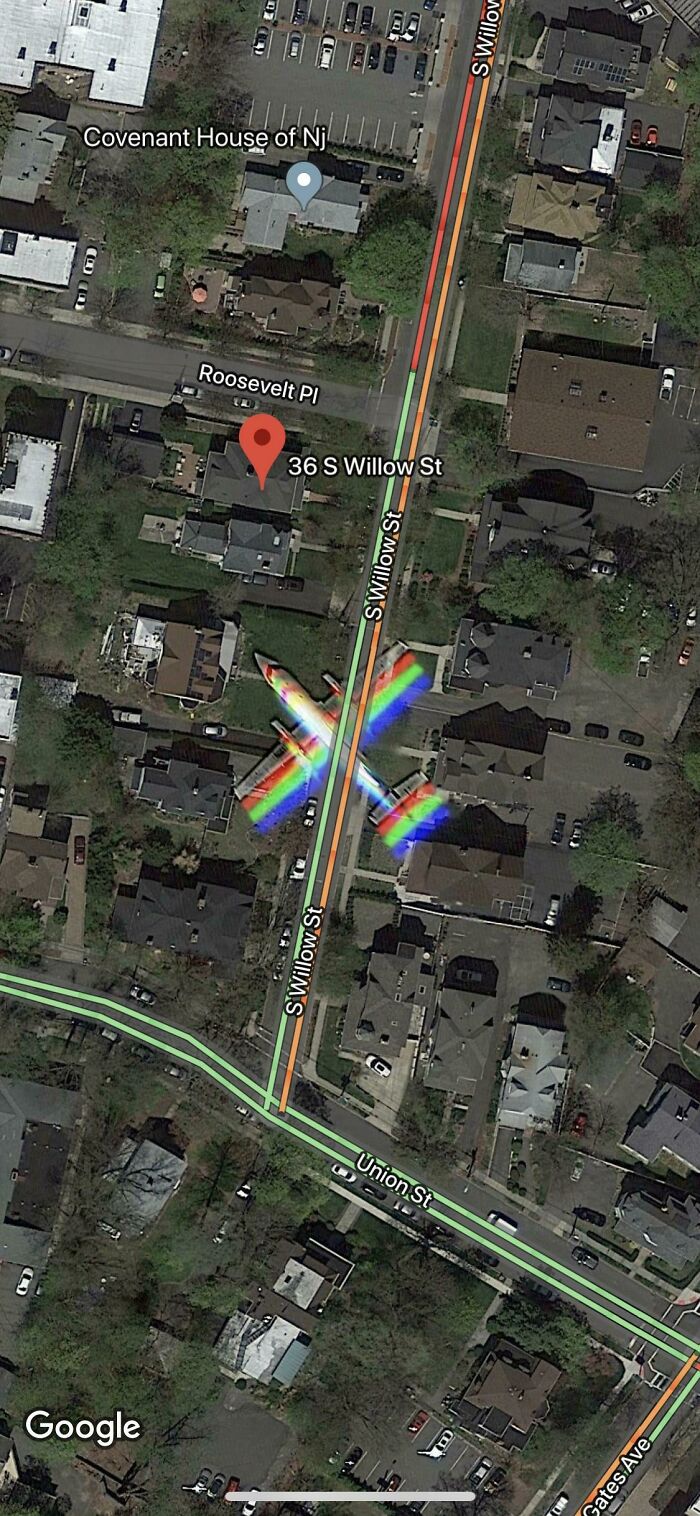 Rainbow Plane, Montclair, Nj