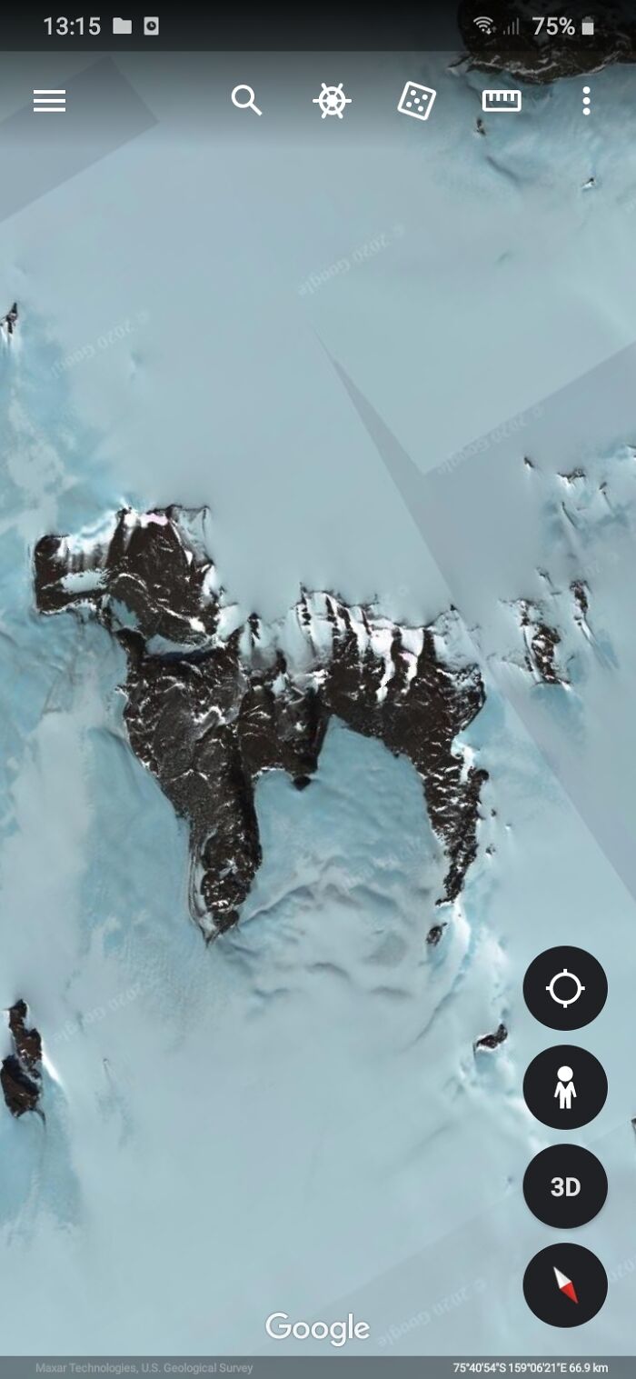 This Dog-Shaped Mountain In Antarctica