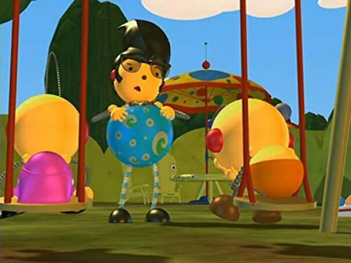 Rolie Polie Olie cartoon with Gizmo