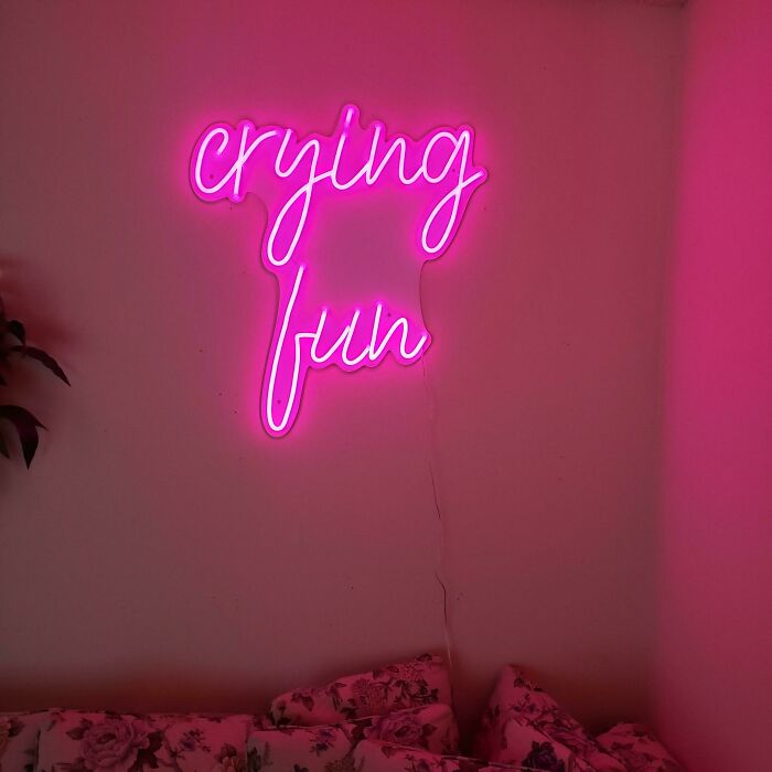 I Had This "Neon" (LED) Sign Custom Made For My Living Room