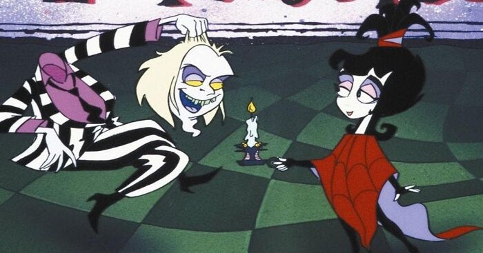 Character of Beetlejuice cartoon