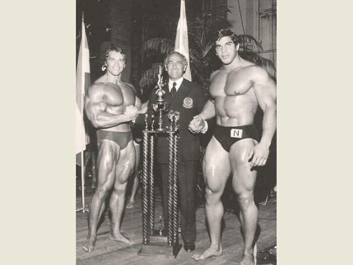 Sorry If This Is Kinda A Cheat Post Lol, I Just Never Realized How Massive Ferrigno Was 😳 Making Arnold Look Small