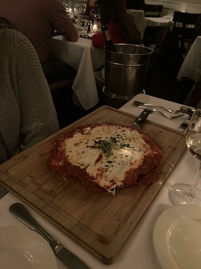 Chicken Parm My Sister Ordered Last Night