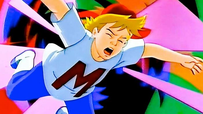 Mighty Max cartoon with Max