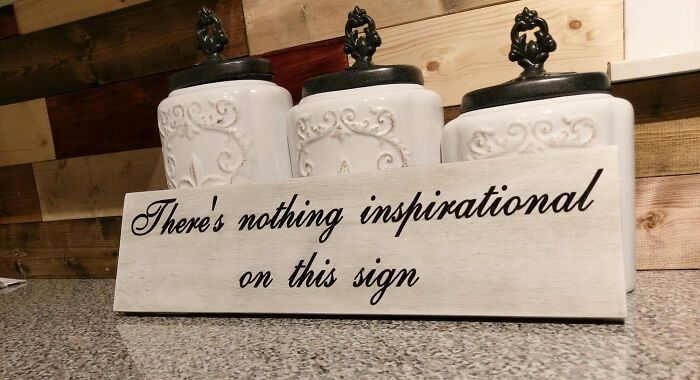 Uninspirational "Home Decor"