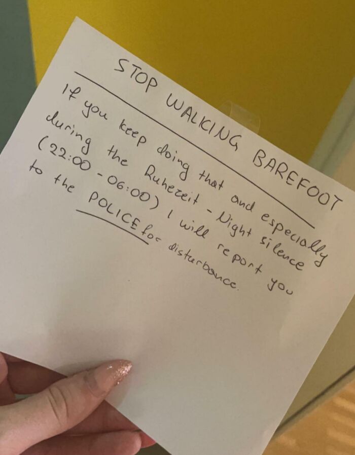 *Gasp* Imagine Having The Audacity To Walk Barefoot In Your Own Apartment