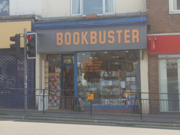 This Repurposed Blockbuster Store