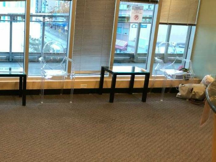The Chairs Waiting For You In The Laser Eye Clinic's Reception