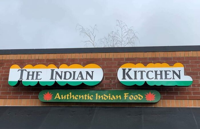 You Can Tell That This Restaurant Used To Be Called Mango Chill