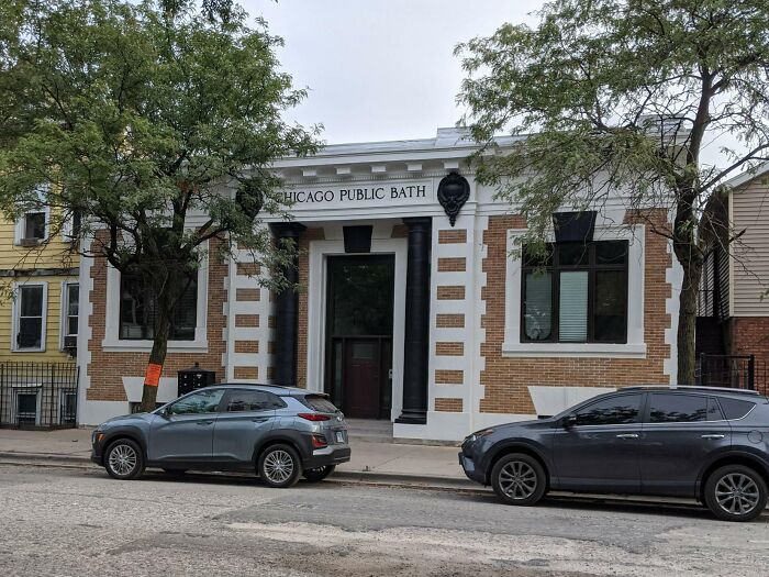 Former Public Bathhouse In Chicago, Illinois, Is Now A Private Residence