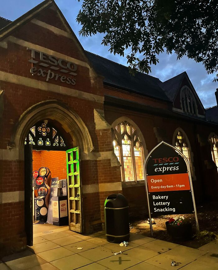 Sightseeing: Tesco In A Church