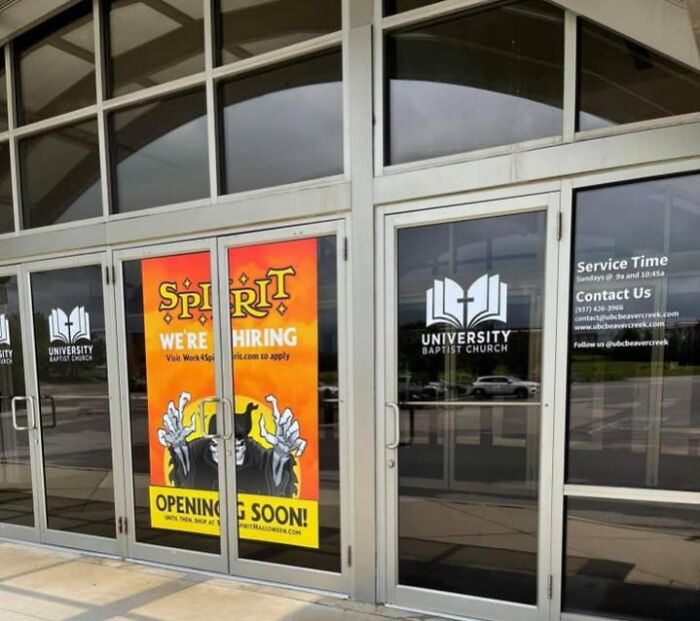Old Baptist Church Being Turned Into Spirit Halloween