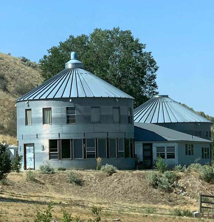 This Grain Silo Converted Into A Home
