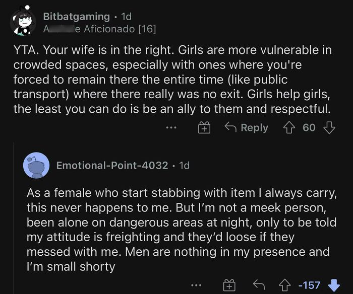 “As A Female” No One Asked 🤡